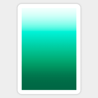 Forest Green Gradient Sticker